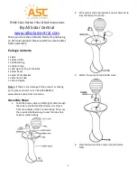 ASC Rattan Pillar & Ball SF006 Instructions preview