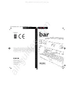 Предварительный просмотр 1 страницы Ascaso Steel Bar Duo PF User Manual