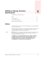 Preview for 237 page of Ascend MultiVoice Gateway User Manual