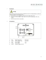 Preview for 6 page of Ascendo C8-C User Manual