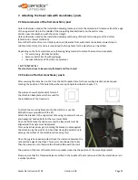 Предварительный просмотр 11 страницы Ascendor PLG7 Assembly Instruction Manual