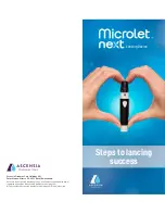 Предварительный просмотр 1 страницы ASCENSIA Microlet Next Quick Steps