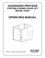 Preview for 1 page of Ascension 5442P Operating Manual