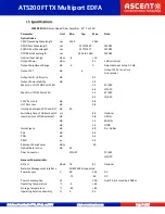 Предварительный просмотр 7 страницы Ascent Communication Technology ACT AT5200 Quick Reference Manual