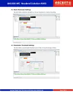Preview for 7 page of Ascent Communication Technology AH1000 HFC Quick Reference Manual