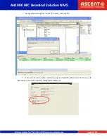 Preview for 10 page of Ascent Communication Technology AH1000 HFC Quick Reference Manual