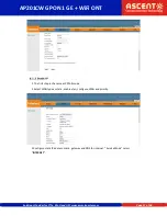 Preview for 17 page of Ascent Communication Technology AP201C Series Quick Reference Manual