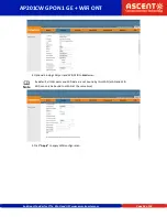 Preview for 18 page of Ascent Communication Technology AP201C Series Quick Reference Manual