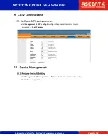 Preview for 23 page of Ascent Communication Technology AP201C Series Quick Reference Manual