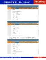 Предварительный просмотр 16 страницы Ascent Communication Technology AP201CWT Quick Reference Manual
