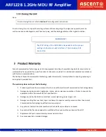 Предварительный просмотр 14 страницы Ascent Communication Technology ARF120B Series Quick Reference Manual