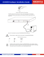 Предварительный просмотр 13 страницы Ascent Communication Technology AS3424S Installation Manual