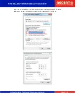 Preview for 17 page of Ascent Communication Technology AT-5226-DMOD-00-06-M-SC-AC Quick Reference Manual