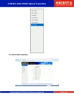 Preview for 19 page of Ascent Communication Technology AT-5226-DMOD-00-06-M-SC-AC Quick Reference Manual