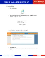 Preview for 8 page of Ascent ACT AP224B Series Quick Reference Manual