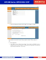 Preview for 9 page of Ascent ACT AP224B Series Quick Reference Manual