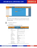 Preview for 11 page of Ascent ACT AP224B Series Quick Reference Manual