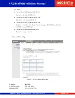 Preview for 17 page of Ascent AP224S User Manual