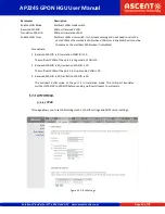 Preview for 19 page of Ascent AP224S User Manual