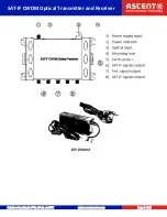 Preview for 6 page of Ascent ASR2500 Quick Reference Manual