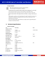 Preview for 8 page of Ascent ASR2500 Quick Reference Manual