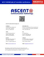 Предварительный просмотр 13 страницы Ascent ASR2500 Quick Reference Manual