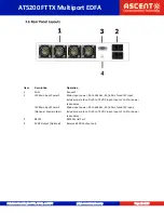 Preview for 12 page of Ascent AT5200 FTTX EDFA Quick Reference Manual