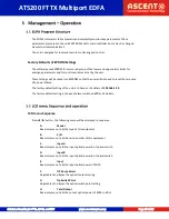 Preview for 15 page of Ascent AT5200 FTTX EDFA Quick Reference Manual