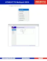 Preview for 25 page of Ascent AT5200 FTTX EDFA Quick Reference Manual