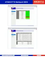 Preview for 26 page of Ascent AT5200 FTTX EDFA Quick Reference Manual