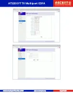 Preview for 27 page of Ascent AT5200 FTTX EDFA Quick Reference Manual