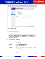 Preview for 28 page of Ascent AT5200 FTTX EDFA Quick Reference Manual