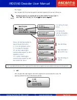 Preview for 19 page of Ascent IRD1560 User Manual