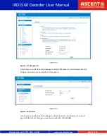 Preview for 41 page of Ascent IRD1560 User Manual