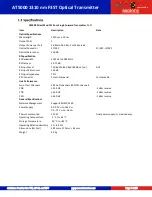 Preview for 7 page of Ascent POLYTRON ACT AT5000 Quick Reference Manual