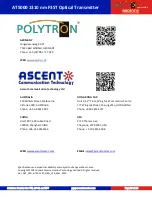 Preview for 26 page of Ascent POLYTRON ACT AT5000 Quick Reference Manual