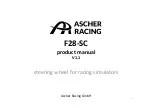 ASCHER RACING F28-SC Product Manual preview