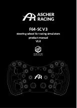 ASCHER RACING SIMUCUBE F64 Series Product Manual preview