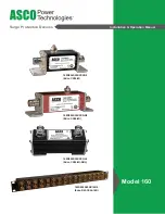 Asco 160 Installation & Operation Manual предпросмотр