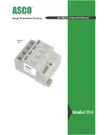 Предварительный просмотр 1 страницы Asco 310 Installation & Operation Manual