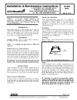 Asco 8030 Series Installation & Maintenance Instructions preview