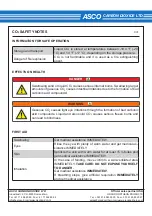 Предварительный просмотр 20 страницы Asco ASCOJET 1505 Instruction Manual