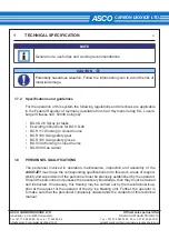 Предварительный просмотр 29 страницы Asco ASCOJET 1505 Instruction Manual