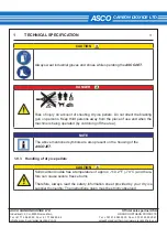 Предварительный просмотр 31 страницы Asco ASCOJET 1505 Instruction Manual