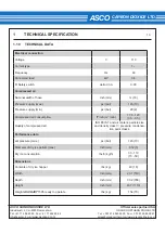 Предварительный просмотр 33 страницы Asco ASCOJET 1505 Instruction Manual