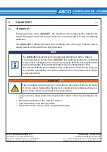 Предварительный просмотр 35 страницы Asco ASCOJET 1505 Instruction Manual