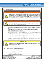 Предварительный просмотр 46 страницы Asco ASCOJET 1505 Instruction Manual