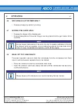 Предварительный просмотр 47 страницы Asco ASCOJET 1505 Instruction Manual