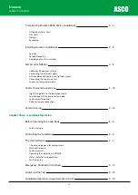 Preview for 5 page of Asco Froment 8800 Series User Manual