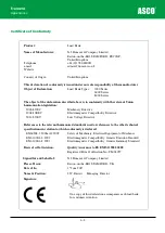 Preview for 111 page of Asco Froment 8800 Series User Manual